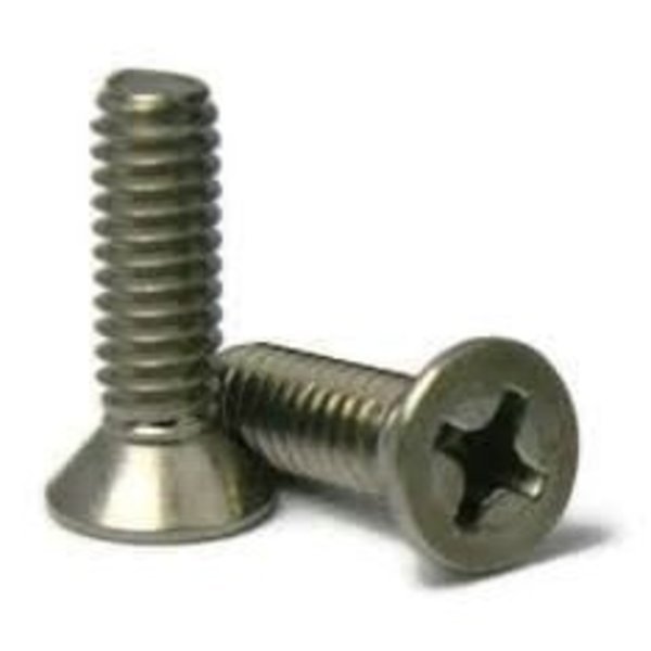 M4-0.70 x 60 mm Phillips Flat Machine Screw, Plain 18-8 Stainless Steel, 1800 PK, Newport Fasteners, Mfr#: 561442-BR-1800